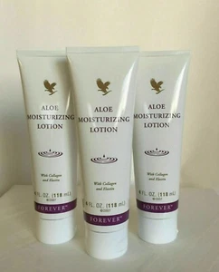 Lotto di 3 Forever Aloe LOZIONE IDRATANTE 4 fl. oz (118 ml) - Foto 1 di 1