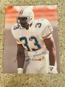 NFL Miami Dolphins Sammy Smith #33 Autographed Signed 8X10 Photo Signed Picture - Picture 1 of 4
