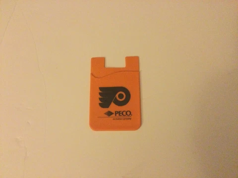 PHILADELPHIA FLYERS 2022 ORANGE PHONE WALLET  3/8/22 SGA Cover