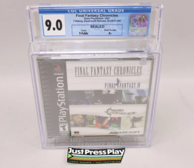 Final Fantasy Chronicles IV Chrono Trigger PlayStation PS1 New Sealed CGC 9.0 A+ - Image 1 of 4