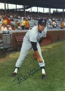 Rick Kester Autogramm Atlanta Braves Hochglanz 5x7 Farbfoto - Bild 1 von 1