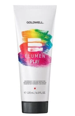 Color de cabello semipermanente Goldwell Elumen Play sin oxidantes 4 oz - ¡Tú eliges! Foto 1 de 4