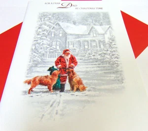 Tarjeta de felicitación de Navidad de papá... Para un querido papá en Navidad - Imagen 1 de 3