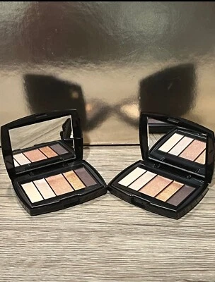 Paleta de sombras de ojos X2 Lancome Color Design French Riviera cálida tamaño de viaje 2 g Foto 1 de 4