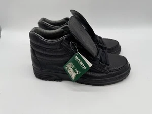 Mephisto Rainbow Mid Oregon 1300 Herren Leder Stiefel Schwarz EUR 42 - Bild 1 von 3