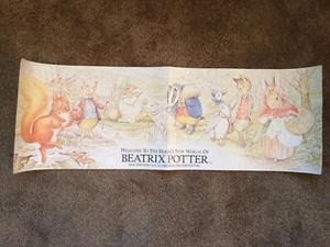 Póster de Beatrix Potter con personajes de Peter Rabbit F. Warne & Co LTD 1988 - Imagen 1 de 7