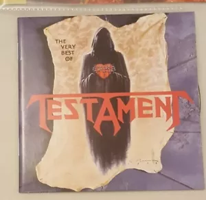 TESTAMENT 'THE VERY BEST OF' CD. THRASH. 2001 *vgc* EXODUS/SLAYER/METALLICA etc - Picture 1 of 5