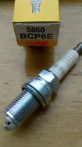 BCP6E Spark plug NGK. sparking plug. new-old stock. Part No 5860 - Picture 1 of 2