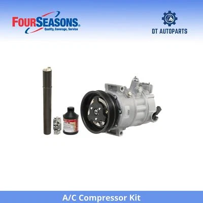 Kit compresor aire acondicionado Volkswagen Rabbit 2006-2009 4 estaciones 2007 2008 Foto 1 de 4