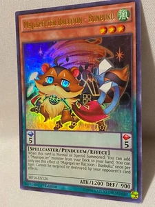 Yu-Gi-Oh Majespecter Raccoon-Bunbuku Ultra Rare 1st Edition MP16-EN126 - Picture 1 of 15