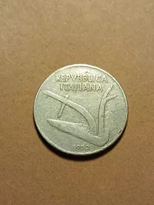 1952 10 LIRA ITALY COIN - Picture 1 of 4