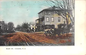 1908 Stores Main St. Columbia NJ Postkarte - Bild 1 von 2