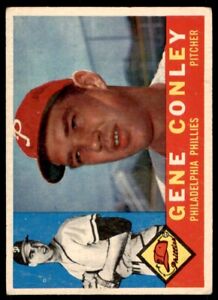 1960 Topps #293 Gene Conley VG Philadelphia Phillies