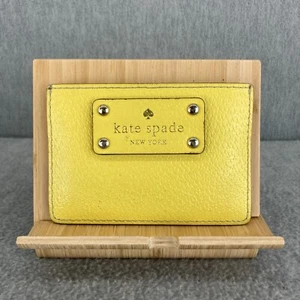 Kate Spade Wellesley Card Holder Geldbörse Yellow Logo Lining - Bild 1 von 6