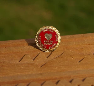 Banco de sangre comunitario Sno-Isle galón donante 3/4" metal y esmalte solapa pinback - Imagen 1 de 3