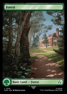 MTG FOREST 110 EXC - FORESTA - ACR X EN - MAGIC - Picture 1 of 1