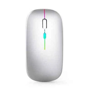 2.4GHz USB Wireless Slim RGB Optical Mouse Mice for Apple Mac Macbook Pro Air PC - Picture 1 of 5
