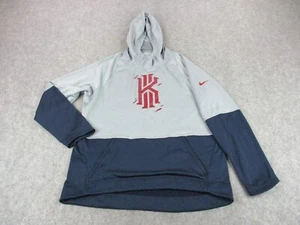 Nike Sudadera con Capucha Para Hombre Extra Grande Gris Azul Kyrie Irving Pullover Sudadera Suéter - Imagen 1 de 10