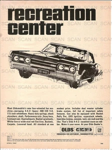 1967 Oldsmobile 442 Vintage Magazine Ad - Picture 1 of 1