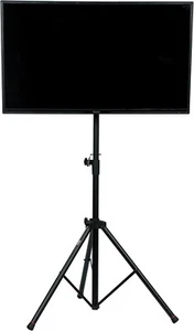 Soporte de piso de TV ajustable Soporte de trípode para pantallas de 48" Universal compatible con VESA - Imagen 1 de 6