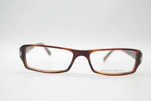 Pro Design Denmark 1661 Brown Silver Square Glasses Frame Eyeglasses New - Picture 1 of 6