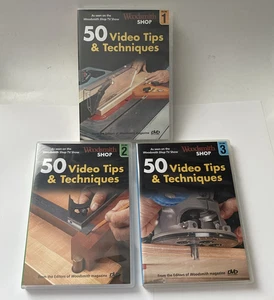 Woodsmith Shop 50 Video Tips & Techniques Vol 1, 2, 3 (DVDs, 2013) ~ TV Series - Bild 1 von 7