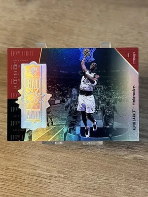 1997-98 Upper Deck Spectrum #114 Kevin Garnett #126/250 Star Power Timberwolves - Image 1 of 2