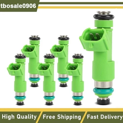 Juego de 6 inyectores de combustible para Nissan Quest 3,5 L V6 2011 2012 2013 2014 2015-2017 Foto 1 de 4