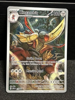 Kingambit 130 Promo SV Scarlet & Violet Promo Card in NM Condition - Image 1 of 4