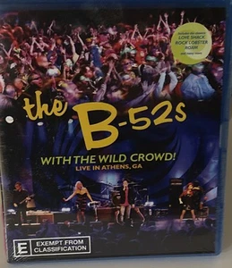 The B52s-WITH THE WILD CROWD! LIVE IN ATHENS,GA RARE ,NEW & SEALED BLU-RAY DVD - Picture 1 of 2