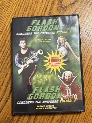 Flash Gordon Conquers the Universe  DVD 2005 Volume 1 & 2 (12 Episodes) - Image 1 of 4
