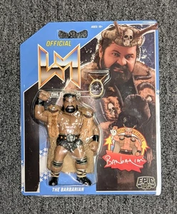 WWF WWE The Barbarian Epic Toys Retro MOC Hasbro Action Figure Pro Wrestling - Foto 1 di 3