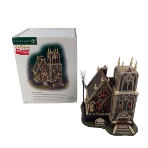 Dept 56 Chiesa di Tutti i Santi 56.58707 con cordino illuminato e scatola - Foto 1 di 12