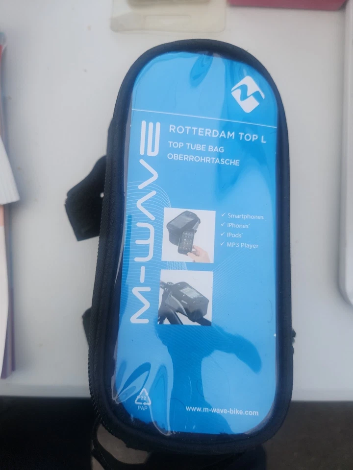 M-Wave Rotterdam Smartphone Bicycle Top Tube Bag 122375