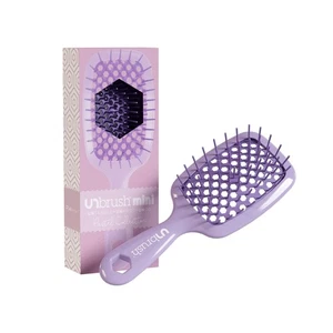 Mini Heat UNbrush Detangling Brush Mini - Lilac Light Purple - Picture 1 of 2