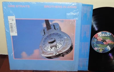 DIRE STRAITS Brothers In Arms Lp  1985 1st 'RL' Press Shrink/ Lyric Inner NM - Image 1 of 4