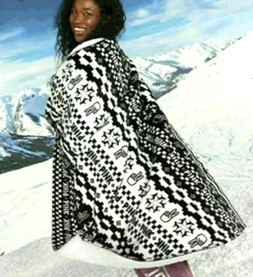 NEW NWT VICTORIA SECRET PINK LIMITED FAIR ISLE COZY FLEECE THROW BLANKET 50 x 60 - Image 1 of 4