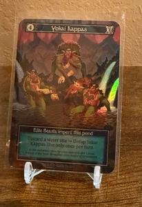 Sorcery Contested Realms - Beta - Yokai Kappas Foil NM - Bild 1 von 2