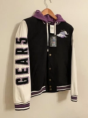 One Piece Varsity Jacket Mens Medium Monkey D Luffy Gear 5 NEW With Tags - Image 1 of 4
