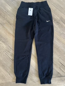 Pantalones deportivos Nike para mujer pequeños negros calce estándar tiro alto DQ5688 Phoenix polar - Imagen 1 de 6