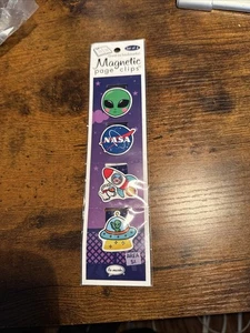 Re-marks NASA UFO UAP Area 51 Magnetic Page Clips bookmarks Truth Is Out There - Bild 1 von 2