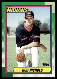 1990 O-Pee-Chee Rod Nichols Cleveland Indians #108 - Picture 1 of 2