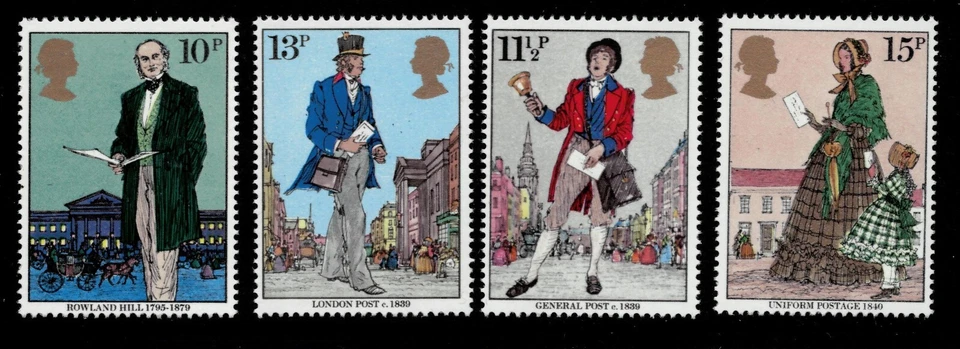 SG1095-1098. CENTENARY OF THE DEATH OF SIR ROWLAND HILL. UNMOUNTED MINT. - Image 1 of 1