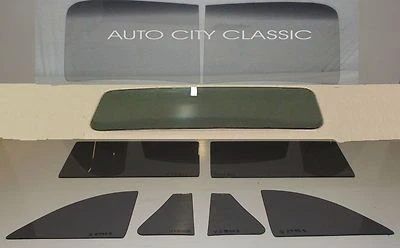 Chev Pontiac 1949-1951 sedán de 2 puertas parabrisas de vidrio puerta de ventilación cuarto trasero YT Foto 1 de 4