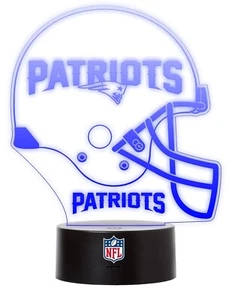 New England Patriots NFL LED-Licht "HELM" - Bild 1 von 1