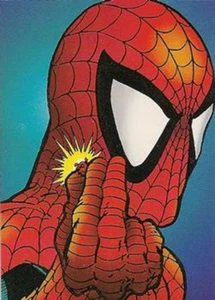 Spider-Man 1992: Equipamiento, 30 aniversario Marvel Comics casi como nuevo casi nuevo tarjeta #10 - Imagen 1 de 2