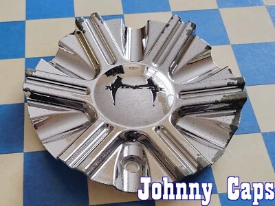 Ruedas MAZZI # 62502295-1-CAP. Tapa central rueda cromada usada [62] (CANTIDAD. 1) Foto 1 de 4