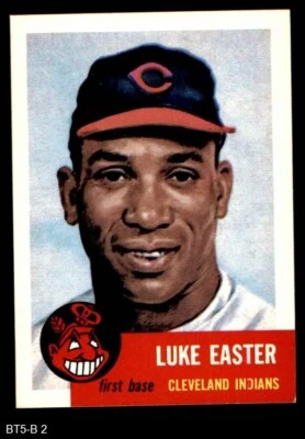 1953 Topps Archives / Reprint #2 Luke Easter Indians 8 - NM/MT - Image 1 of 2