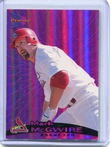 1999 Pacific Prism - MARK McGWIRE - Purple Prism - ST. LOUIS CARDINALS #d/320