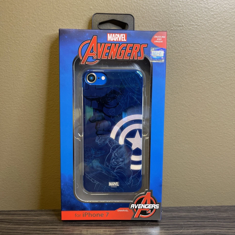Marvel Avengers Captain  America iPhone 7  Phone Case New Sealed! - Image 1 of 3